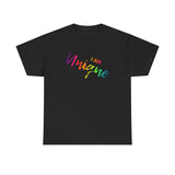 I AM Unique - Unisex Heavy Cotton Tee - Front Print