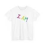 I AM - Unisex Heavy Cotton Tee - Front Print