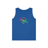 I AM Joyful - Unisex Heavy Cotton Tank Top Front Print