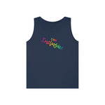 I AM Inclusive - Unisex Heavy Cotton Tank Top Front Print