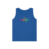 I AM Peaceful - Unisex Heavy Cotton Tank Top Front Print