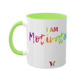 I AM Motivated - Colorful Mugs, 11oz