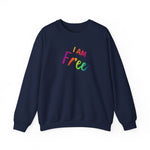 I AM Free - Unisex Heavy Blend™ Crewneck Sweatshirt