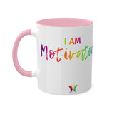 I AM Motivated - Colorful Mugs, 11oz