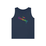 I AM Receiving - Unisex Heavy Cotton Tank Top Front Print