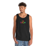 I AM Spitze - Unisex Heavy Cotton Tank Top Front Print