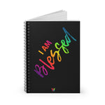 I AM Blessed - Spiral Notebook Ruled Line