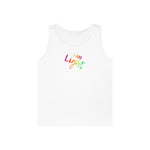 I AM Light - Unisex Heavy Cotton Tank Top Front Print