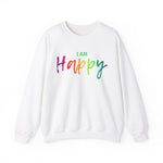 I AM Happy - Unisex Heavy Blend™ Crewneck Sweatshirt