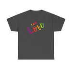 I AM Love - Unisex Heavy Cotton Tee - Front Print