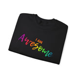 I AM Awesome - Unisex Heavy Blend™ Crewneck Sweatshirt