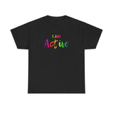 I AM Active- Unisex Heavy Cotton Tee - Front Print