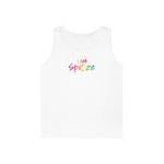 I AM Spitze - Unisex Heavy Cotton Tank Top Front Print