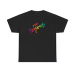 I AM Joyous - Unisex Heavy Cotton Tee - Front Print