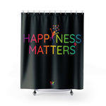 Happiness Matters Shower Curtains