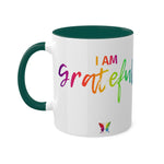 I AM Grateful - Colorful Mugs, 11oz