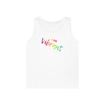 I AM Vibrant - Unisex Heavy Cotton Tank Top Front Print