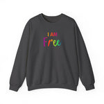 I AM Free - Unisex Heavy Blend™ Crewneck Sweatshirt