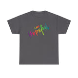 I AM Hopeful - Unisex Heavy Cotton Tee - Front Print