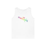 I AM Successful - Unisex Heavy Cotton Tank Top Front Print