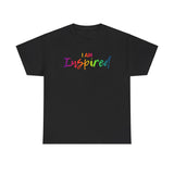 I AM Inspired - Unisex Heavy Cotton Tee - Front Print