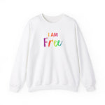 I AM Free - Unisex Heavy Blend™ Crewneck Sweatshirt