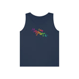 I AM Magnetic - Unisex Heavy Cotton Tank Top Front Print