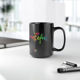 I AM Grateful - Black Mug (11oz, 15oz)