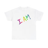 I AM - Unisex Heavy Cotton Tee - Front Print