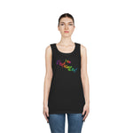 I AM Dedicated - Unisex Heavy Cotton Tank Top Front Print