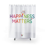 Happiness Matters Shower Curtains