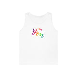 I AM You - Unisex Heavy Cotton Tank Top Front Print