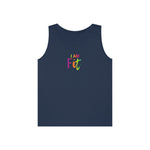 I AM Fit - Unisex Heavy Cotton Tank Top Front Print