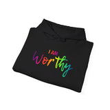 I AM Worthy - Unisex Heavy Blend™ Hooded Sweatshirt