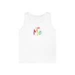 I AM Me - Unisex Heavy Cotton Tank Top Front Print