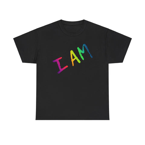 I AM - Unisex Heavy Cotton Tee - Front Print