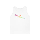 I AM Compassionate  - Unisex Heavy Cotton Tank Top Front Print