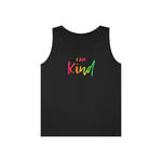 I AM Kind - Unisex Heavy Cotton Tank Top Front Print