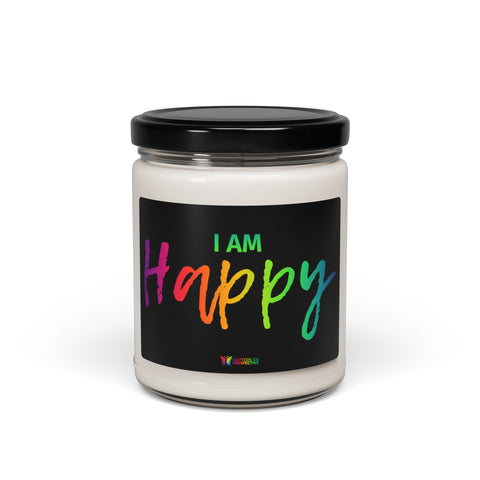 I AM Happy - Scented Soy Candle, 9oz