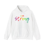 I AM Strong - Unisex Heavy Blend™ Hooded Sweatshirt