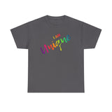 I AM Unique - Unisex Heavy Cotton Tee - Front Print