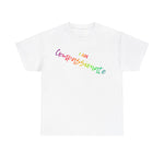 I AM Compassionate  - Unisex Heavy Cotton Tee - Front Print