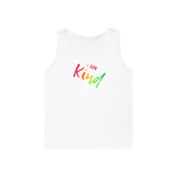 I AM Kind - Unisex Heavy Cotton Tank Top Front Print