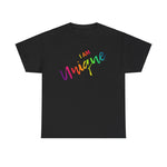 I AM Unique - Unisex Heavy Cotton Tee - Front Print