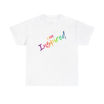 I AM Inspired - Unisex Heavy Cotton Tee - Front Print