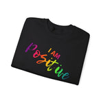 I AM Positive - Unisex Heavy Blend™ Crewneck Sweatshirt