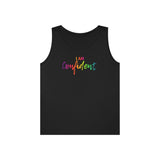 I AM Confident - Unisex Heavy Cotton Tank Top Front Print