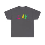 I AM - Unisex Heavy Cotton Tee - Front Print