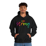 I AM Strong - Unisex Heavy Blend™ Hooded Sweatshirt