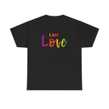 I AM Love - Unisex Heavy Cotton Tee - Front Print